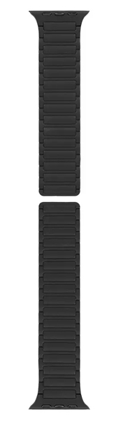 Apple Watch用バンド/アップルウォッチバンド/44mm/45mm/46mm/49mm/ハイパーマグネティックシリコン/TACTIX/ブラック