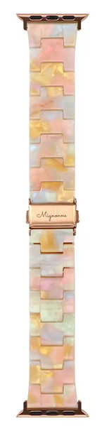 Apple Watch用バンド/アップルウォッチバンド/40mm/41mm/42mm/キャンディレジン/Mignonne/フラワーガーデン