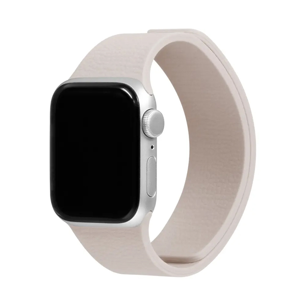 Apple Watch用バンド/アップルウォッチバンド/40mm/41mm/42mm/マグネティックシリコン/Mignonne/マッシュルームベージュ