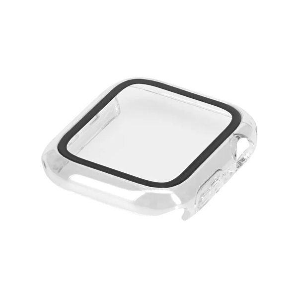 Apple Watchケース/ガラスフィルム一体型ケース/画面保護/42mm/Apple Watch用/クリア