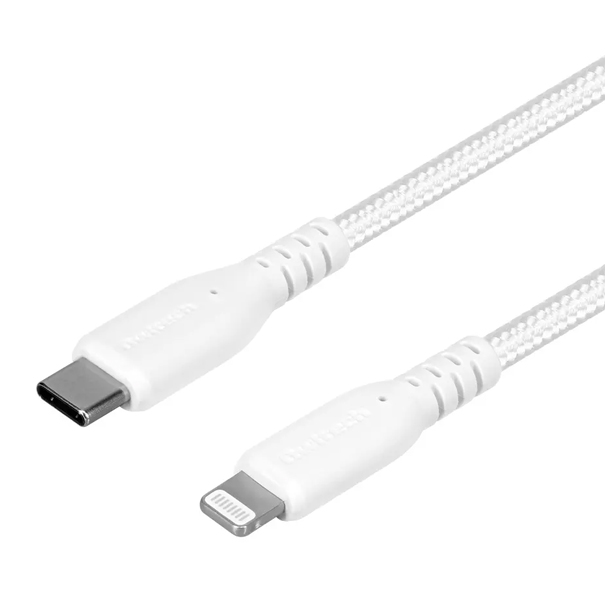Lightningケーブル/USB Type-C to Lightning/PD60W/MFi認証/やわらか/超タフ/断線に強い/高速充電/データ転送/1.5m/150cm/ホワイト