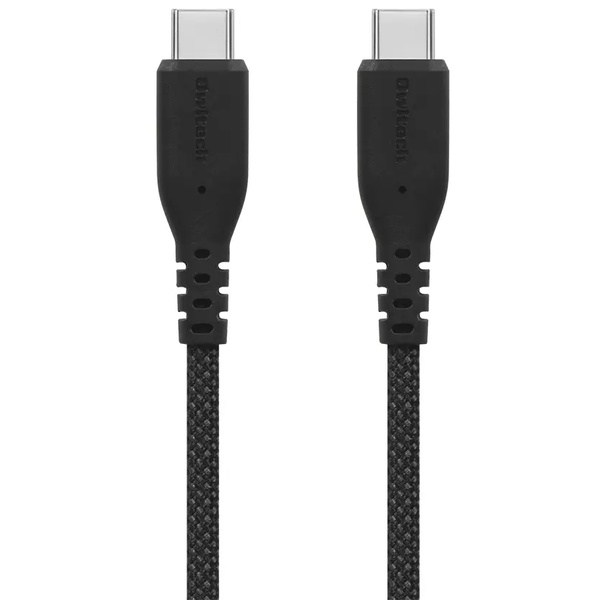 スマホ・タブレット用USBケーブル/USB2.0規格準拠/USB（C-C）/Power Delivery対応/PD60W/超タフ/やわらか/データ転送/3m/300cm/ブラック