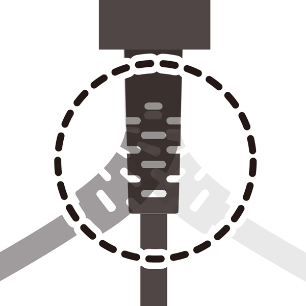 ケーブル/USB Type-C to microUSB/USB Type-Cオス to microUSB/データ転送/断線に強い/1m/100cm/ブラック