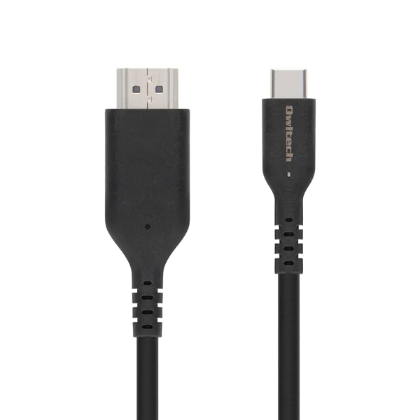 HDMIケーブル/映像出力ケーブル/Type-C - HDMI/ミラーリング対応/マルチディスプレイ対応/iPhone・iPad対応/4K対応/2.5m/ブラック