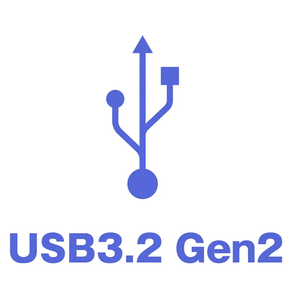 スマートフォン用USBケーブル/USB3.2 Gen2規格/A-C/（Aオス-Cオス）/高速データ通信/1m/100cm/ブラック