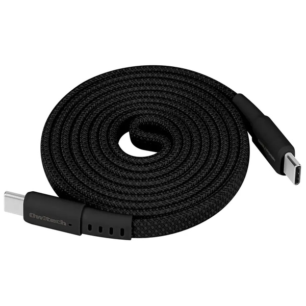 スマホ・タブレット用USBケーブル/USB2.0規格準拠/USB（C-C）/PD EPR 240W対応/超タフ/マグネットケーブル/データ転送/耐屈曲5万回/1.2m/120cm/ブラック