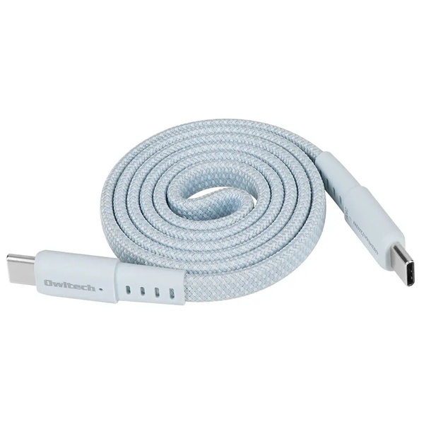 スマホ・タブレット用USBケーブル/USB2.0規格準拠/USB（C-C）/PD EPR 240W対応/超タフ/マグネットケーブル/データ転送/耐屈曲5万回/0.7m/70cm/ブルー