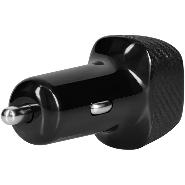 カーチャージャー/シガーソケット充電器/USB車載充電器/PD30W/USB Type-C×1/18W対応USB Type-A×1/ブラック