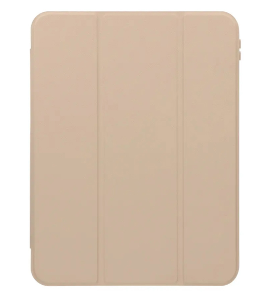 タブレットケース/第1世代Apple Pencil収納用ペンホルダー付き/iPadケース/iPadケース iPad 10.9インチ(第10世代)対応/3WAY/マグネットカバー/マッシュルームベージュ