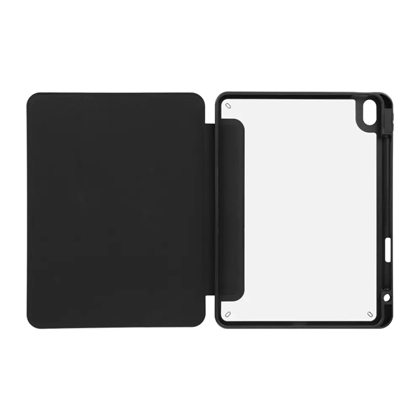 タブレットケース/第2世代Apple Pencil収納付き/iPad Airケース/iPad Air 10.9インチ(第5・4世代)対応/iPad Air 11インチ(M2)対応/3WAY/チャコールブラック