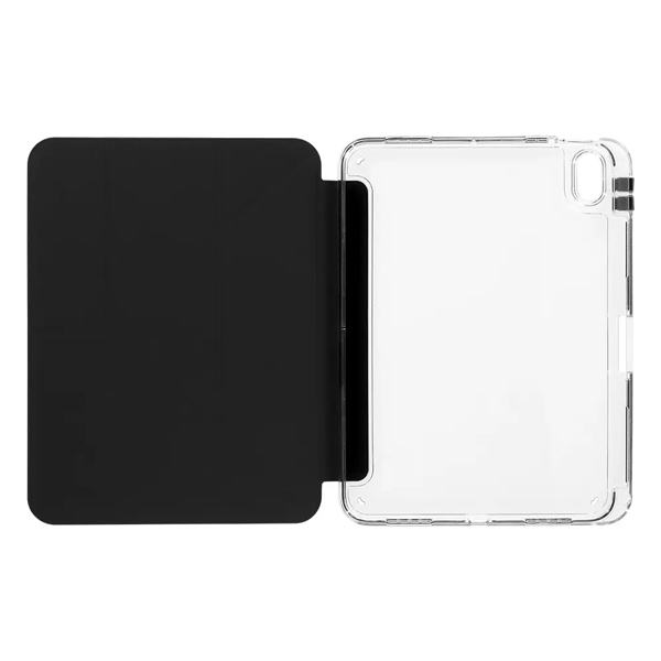 iPadケース/耐衝撃/第1世代Apple Pencil収納用ペンホルダー付き/iPad 10.9インチ(第10世代)対応/iPad 11インチ(A16)対応/ブラック