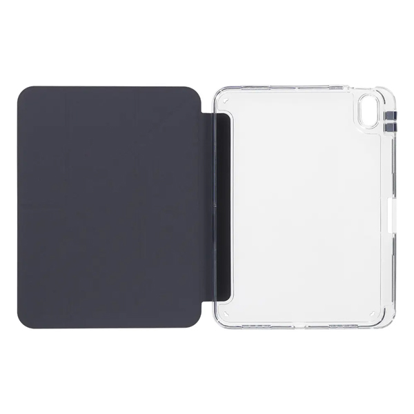 iPadケース/耐衝撃/第1世代Apple Pencil収納用ペンホルダー付き/iPad 10.9インチ(第10世代)対応/iPad 11インチ(A16)対応/ネイビー