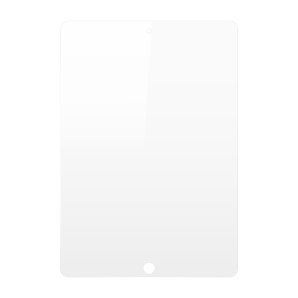 iPad保護ガラス/iPad 10.2インチ対応/第9世代(2021年)/第8世代(2020年)/第7世代(2019年)/光沢タイプ/エアレス加工/ラウンドエッジ加工/0.33mm/クリア