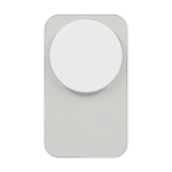 モバイルバッテリー/5000mAh/マグネット式/ワイヤレス充電/スタンド/iPhone、スマートフォン、ポータブルゲーム機、Bluetoothスピーカー各種対応/PD対応/防災/グレー