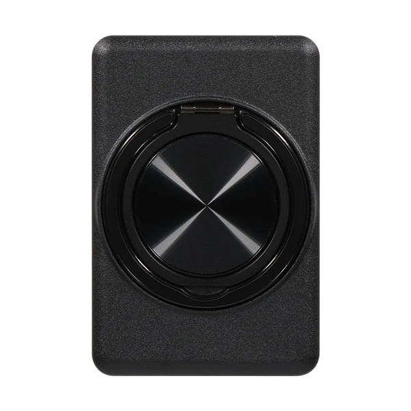 モバイルバッテリー/5000mAh/マグネット式/ワイヤレス充電/準個体電池/iPhone、スマートフォン、ポータブルゲーム機、Bluetoothスピーカー各種対応/PD対応/防災/ブラック