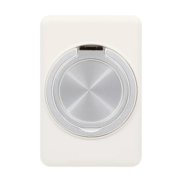 モバイルバッテリー/5000mAh/マグネット式/ワイヤレス充電/準個体電池/iPhone、スマートフォン、ポータブルゲーム機、Bluetoothスピーカー各種対応/PD対応/防災/ホワイト