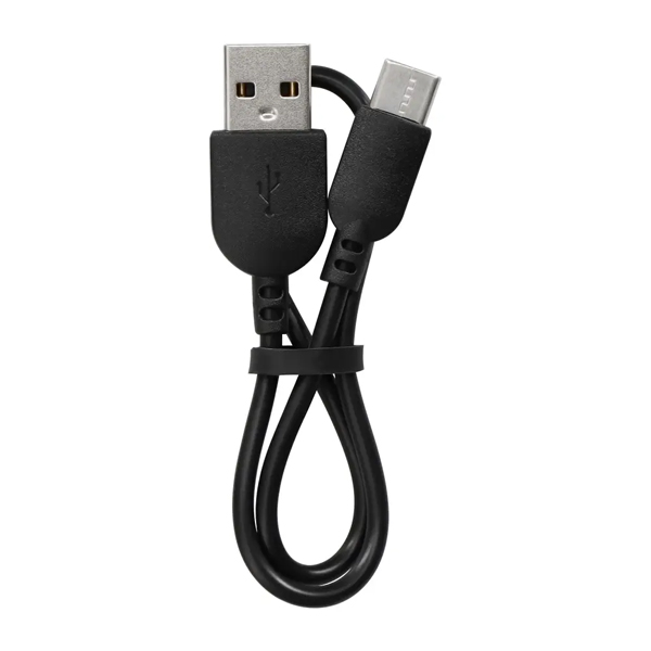 モバイルバッテリー/5000mAh/最大12W入出力/Type-C/Type-A/タブレット、スマートフォン、加熱式たばこ、オーディオプレーヤー、その他USB充電機器/PSE/ブラック