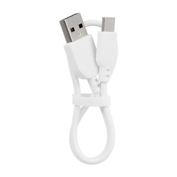 モバイルバッテリー/5000mAh/最大12W入出力/Type-C/Type-A/タブレット、スマートフォン、加熱式たばこ、オーディオプレーヤー、その他USB充電機器/PSE/ホワイト