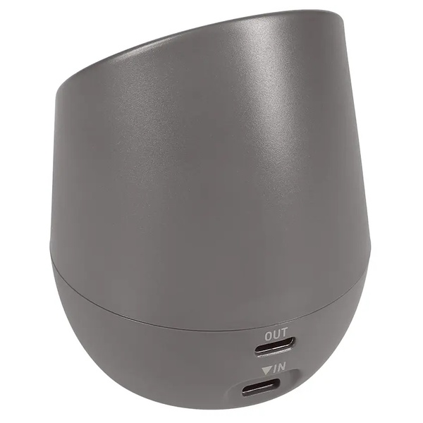 Qi規格対応ワイヤレス充電器/マグネット式/Qi2認証取得/2台充電可能/USB Type-C/Softシリーズ/5W/7.5W/10W/15W/チャコール