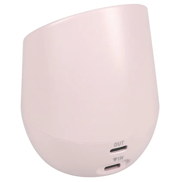 Qi規格対応ワイヤレス充電器/マグネット式/Qi2認証取得/2台充電可能/USB Type-C/Softシリーズ/5W/7.5W/10W/15W/ピンクベージュ