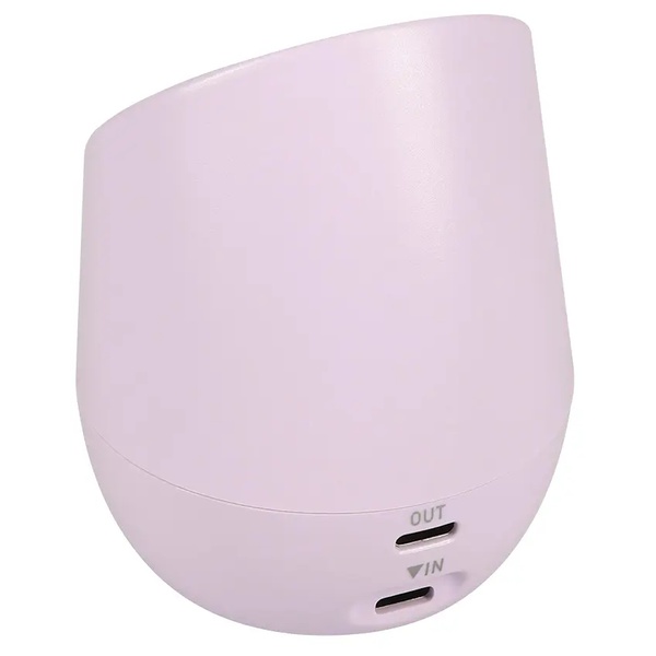 Qi規格対応ワイヤレス充電器/マグネット式/Qi2認証取得/2台充電可能/USB Type-C/Softシリーズ/5W/7.5W/10W/15W/パープル