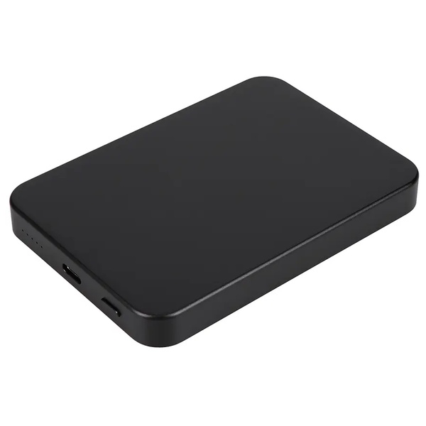 超薄型 準固体ワイヤレスモバイルバッテリー 10000mAh PD30W ブラック