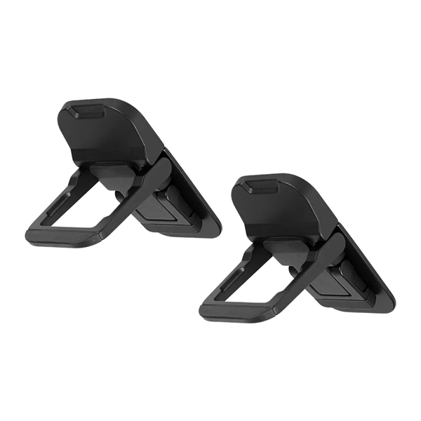 ノートPCミニスタンド/タブレットミニスタンド/PCSTD08シリーズ/3段階調整/折りたたみコンパクト/薄型/ブラック