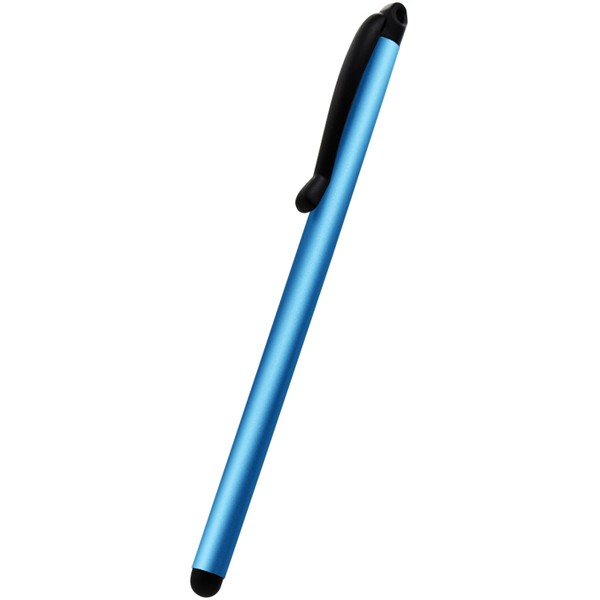 スマートフォン・タブレット用タッチペン/スリムタッチペン/TPSE06シリーズ/静電容量方式/ストラップホール付き/ブルー