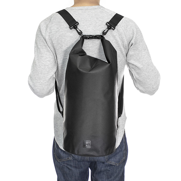 防水バッグ/WATER PROOF DRY BAG/PVC素材/IP67/20L/ブラック