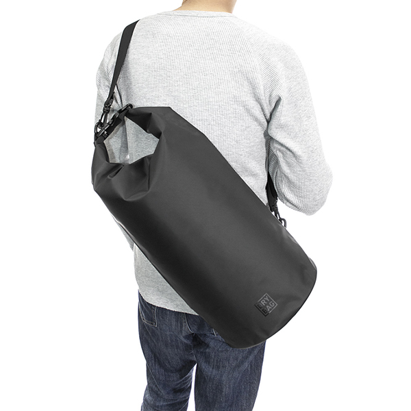 防水バッグ/WATER PROOF DRY BAG/PVC素材/IP67/20L/ブラック