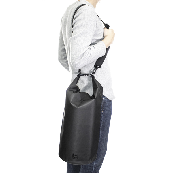 防水バッグ/WATER PROOF DRY BAG/PVC素材/IP67/20L/ブラック