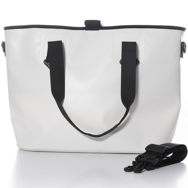 防水バッグ/WATER PROOF DRY BAG/防水トートバッグ/PVC素材/IPX4/25L/ホワイト
