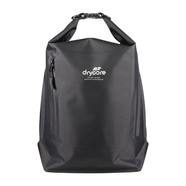 防水ドライバッグ/手さげ/肩掛け/ナップザック/アウトドア/撥水素材使用/防水性能/3WAY/IPX4/12L/ブラック