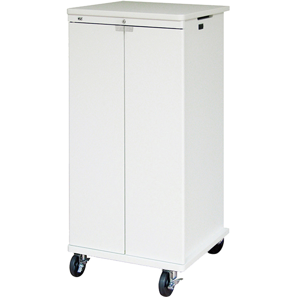 AVキャビネット/ノーマルキャビネット1200タイプ/棚板/100φキャスター/ホワイト/木扉