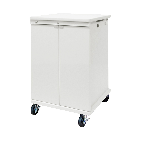 AVキャビネット/ノーマルキャビネット900タイプ/棚板/100φキャスター/ホワイト/木扉