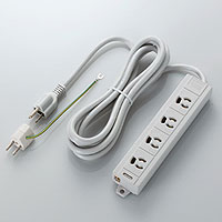 スタンドオプション4口電源タップ マグネット付き