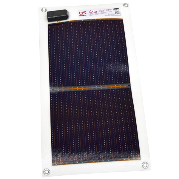 どこでも発電 ソーラーシートチャージャー 5.4Wタイプ