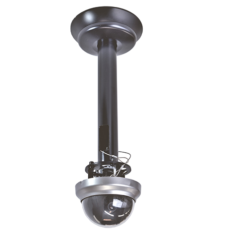 監視カメラハンガー（ドーム型）/パイプAセット/ブラック