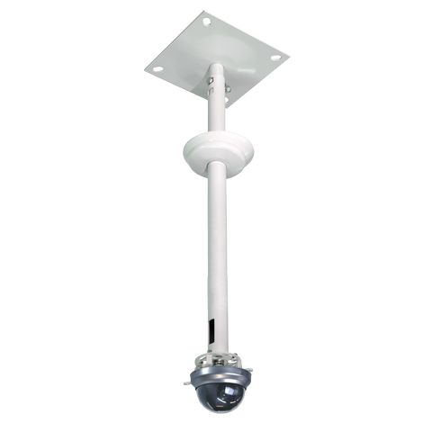 監視カメラハンガー（ドーム型）/パイプGセット/ホワイト