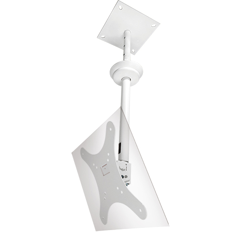 小型ディスプレイハンガー（片面）/パイプCセット/ホワイト