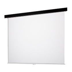 Pセレクション手動スクリーン 黒パネル/マスクなし/100型WXGA