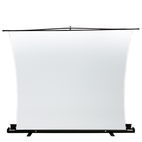 フロアスタンドスクリーン アスペクトフリー サイドテンション/100型相当