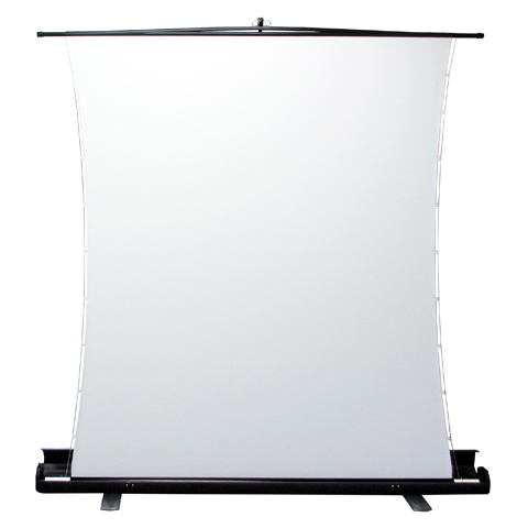 フロアスタンドスクリーン アスペクトフリー サイドテンション/63型相当