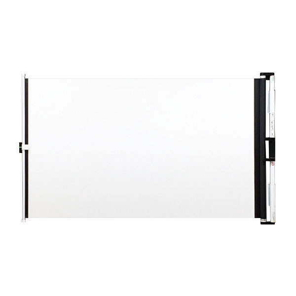【台数限定特価！！】まぐピタ モバイルスクリーン（横引き）/マグネット式 曲面・平面黒板用/WUXGA・WXGAサイズ72型（16：10）