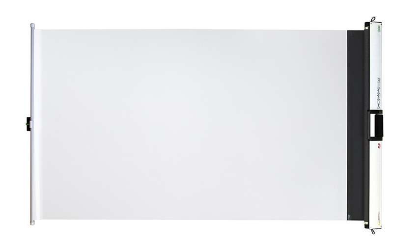 まぐピタ モバイルスクリーン（横引きケース入）/マグネット式 曲面・平面黒板用/WUXGA・WXGAサイズ73型（16：10）、HDサイズ71型（16：9）、NTSCサイズ64型（4：3）