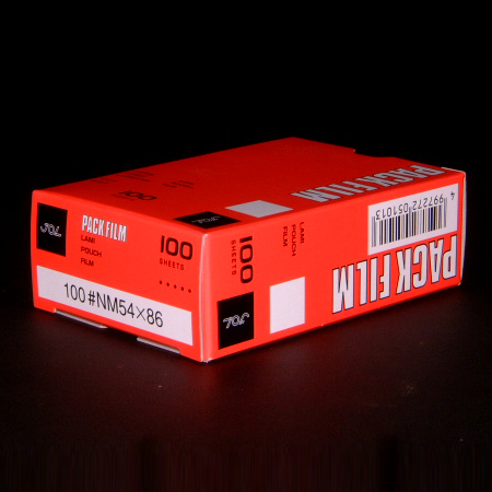 パックフィルムNMニューマット54×86(100枚入り)