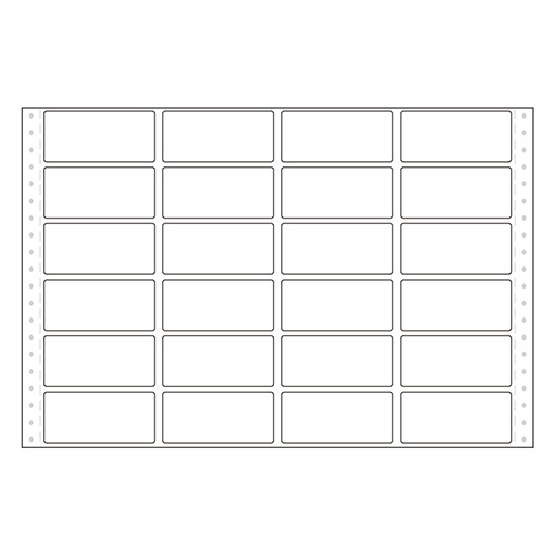 タックシール(4連) 100枚
