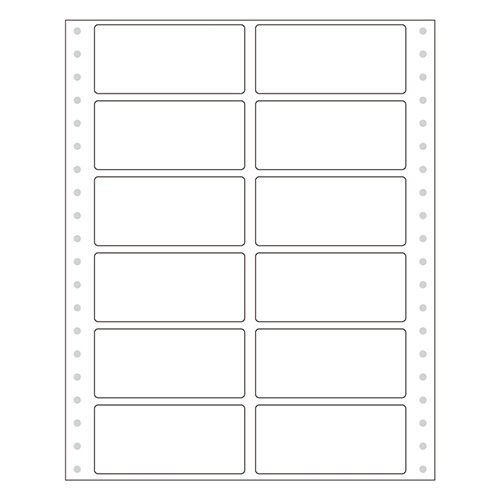 タックシール(2連) 100枚