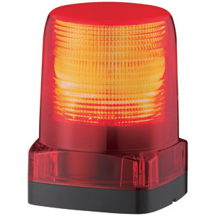 LEDフラッシュ表示灯 DC12V/赤