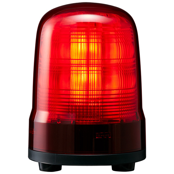 中型LED回転灯 赤 DC12～24V